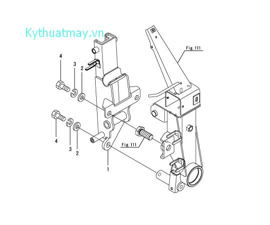 Móc ngoạm trước